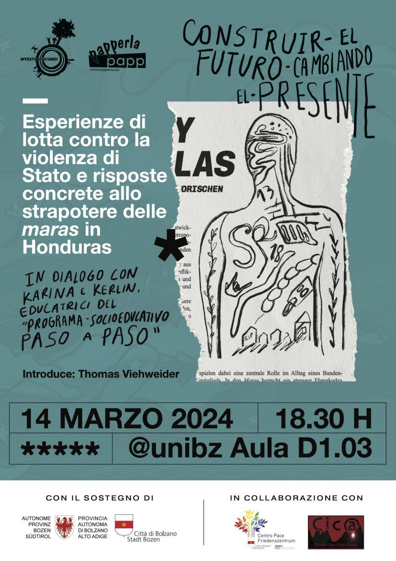 Plakate der Veranstaltung "Paso a Paso" di Operation Daywork