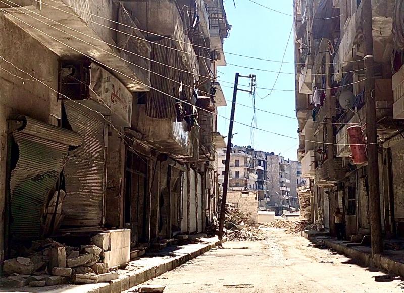 strada in Siria