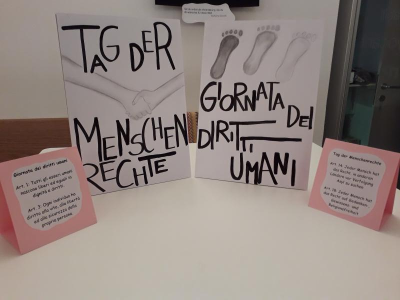 Foto di materiale per l'evento