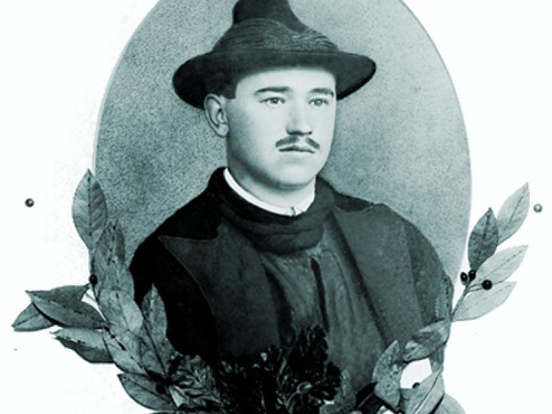 Franz Innerhofer, ritratto votivo del maestro delle elementari